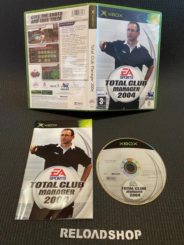 Total Club Manager 2004 Xbox (käytetty)