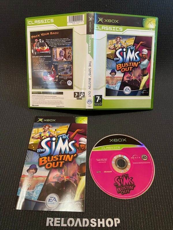 The Sims Bustin Out Classics Xbox (käytetty) CiB
