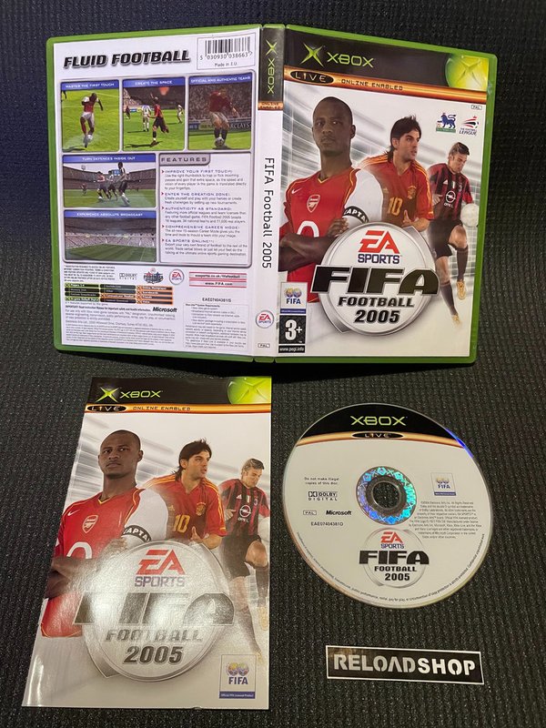 FIFA Football 2005 Xbox (käytetty) CiB