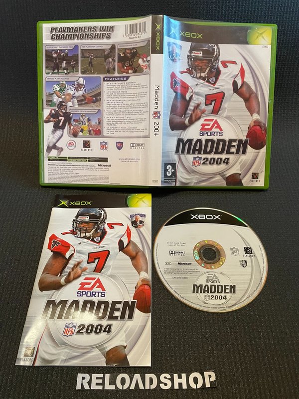 Madden NFL 2004 Xbox (käytetty) CiB