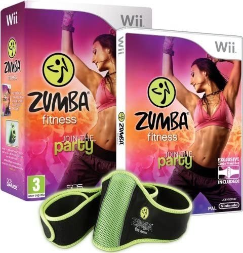 Zumba Fitness - Bundle Pack with Belt accessory Wii (käytetty) CiB