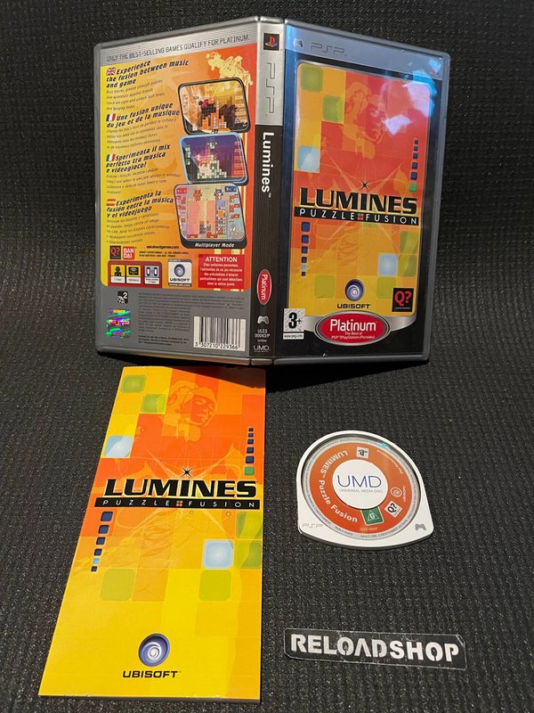 Lumines Platinum PSP (käytetty) CiB