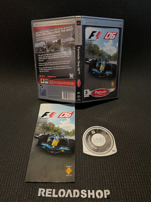 Formula One 2006 - Platinum PSP (käytetty) CiB