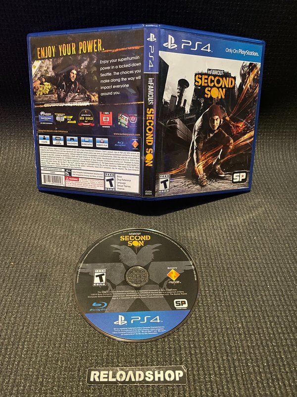 Infamous Second Son PS4 (käytetty) - US