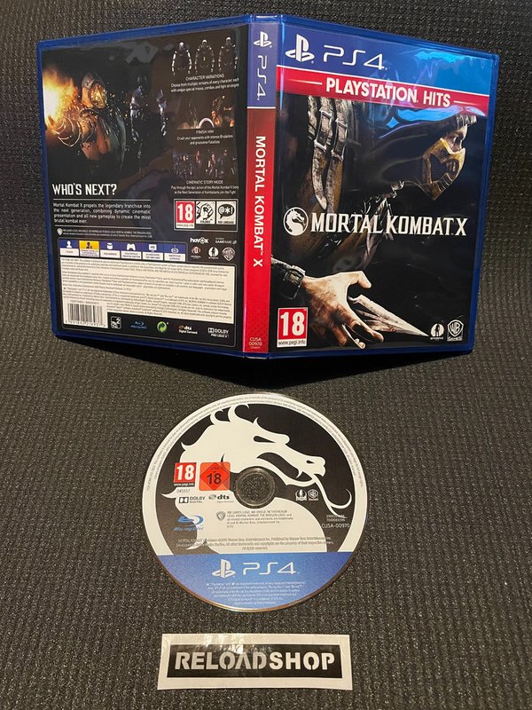 Mortal Kombat X PlayStation Hits PS4 (käytetty)