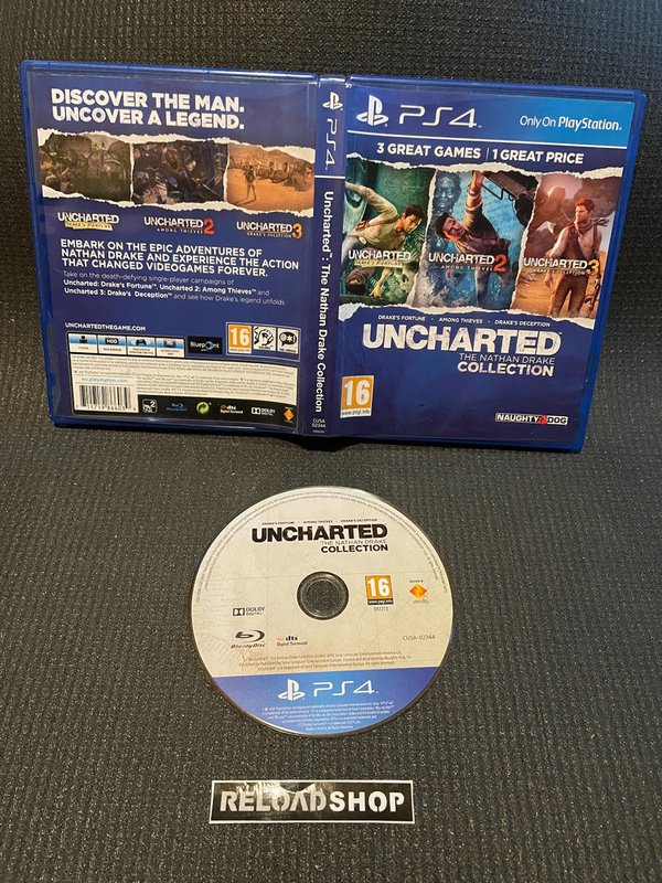 Uncharted The Nathan Drake Collection PS4 (käytetty)