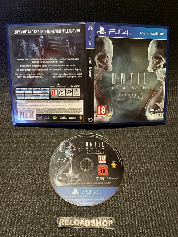 Until Dawn - Extended Edition PS4 (käytetty)