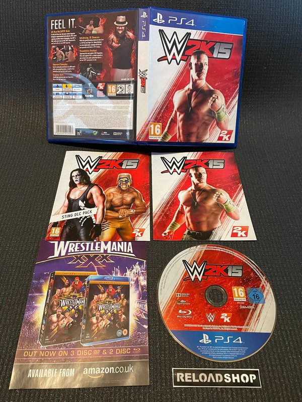 WWE 2K15 PS4 (käytetty) CIB