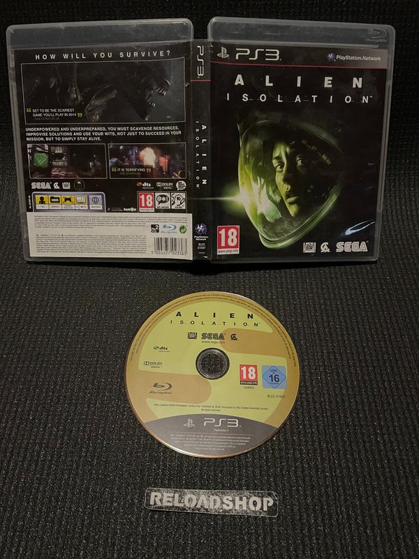 Alien Isolation PS3 (käytetty)