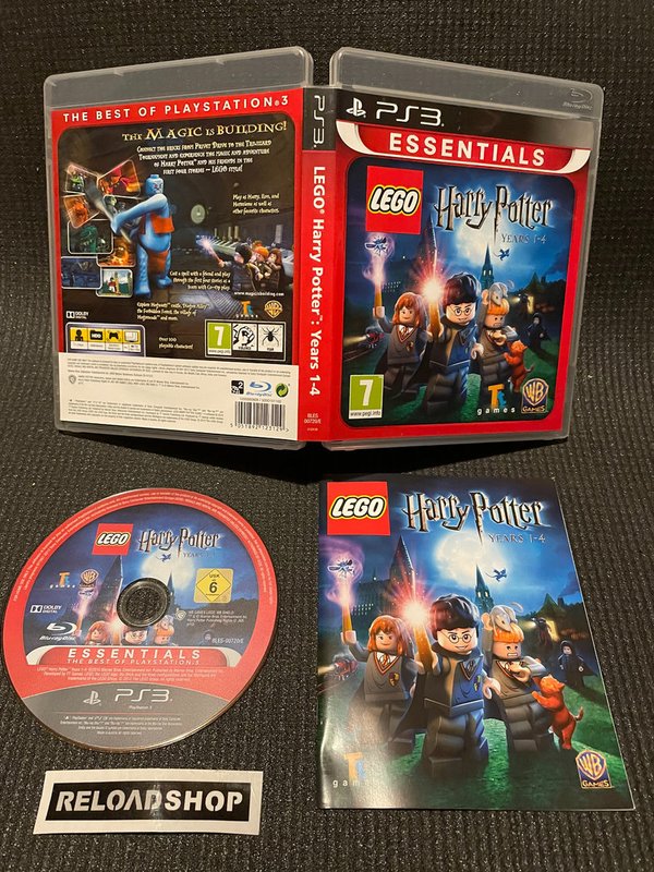 LEGO Harry Potter Years 1-4 Essentials PS3 (käytetty)
