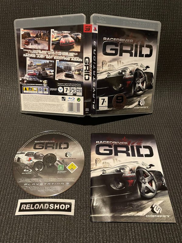 Race driver Grid PS3 (käytetty) CiB