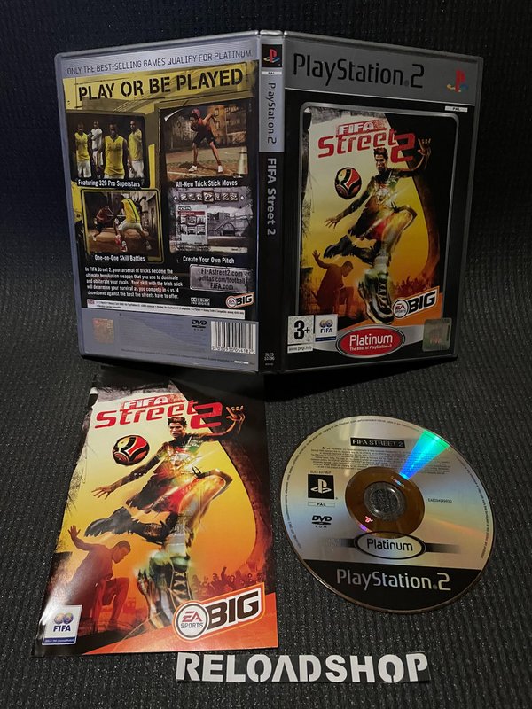 Fifa Street 2 Platinum PS2 (käytetty) CiB