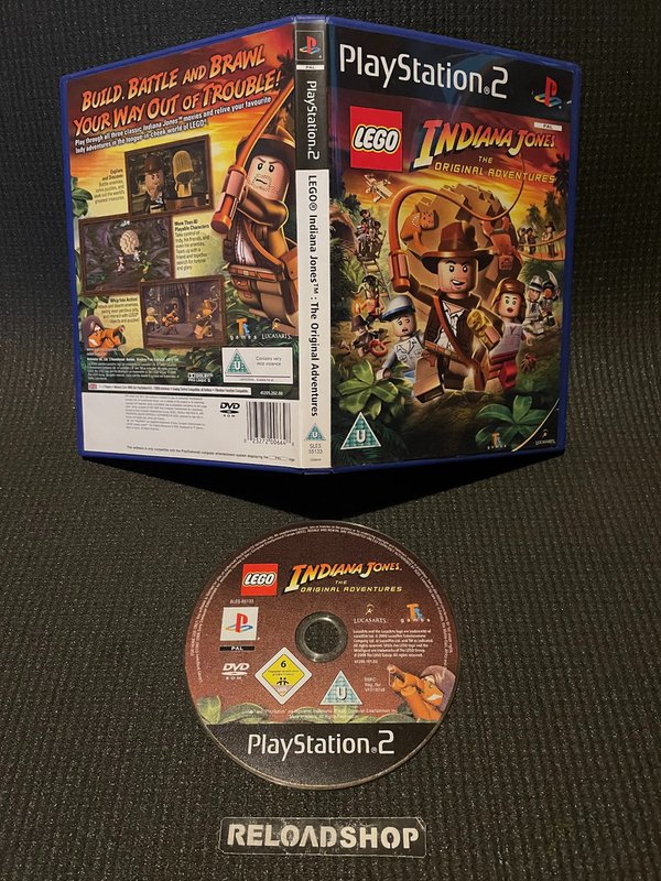 LEGO Indiana Jones The Original Adventures PS2 (käytetty)