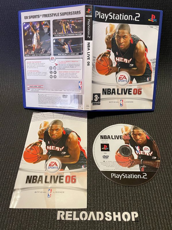 NBA Live 06 PS2 (käytetty) CiB