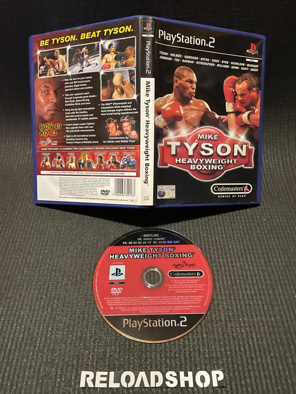 Mike Tyson Heavyweight Boxing PS2 (käytetty)