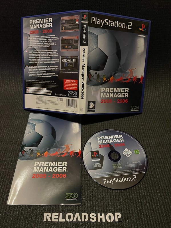 Premier Manager 2005 2006 PS2 (käytetty) CiB
