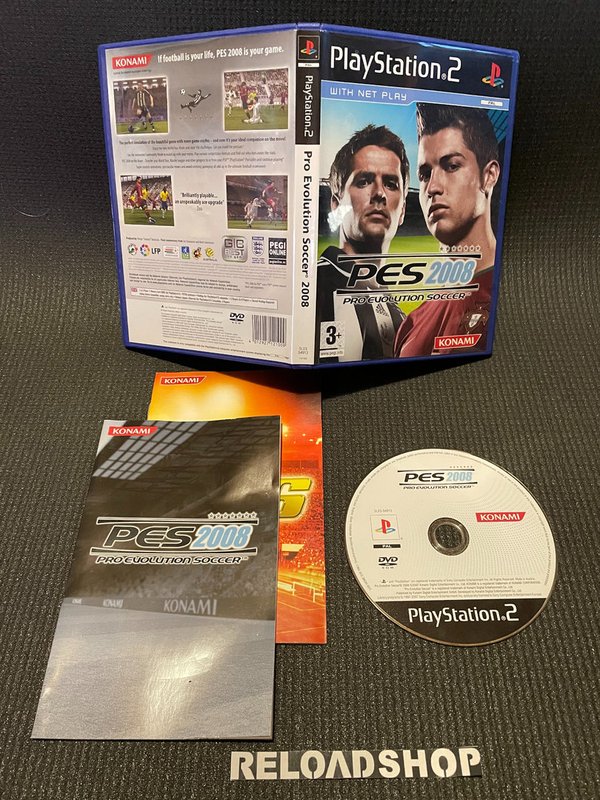 Pro Evolution Soccer 2008 PS2 (käytetty) CiB