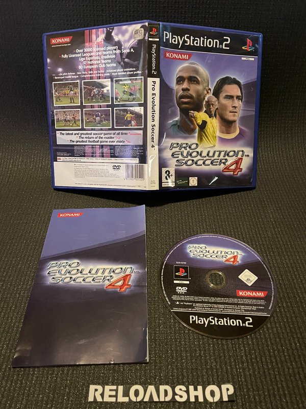 Pro Evolution Soccer 4 PS2 (käytetty) CiB