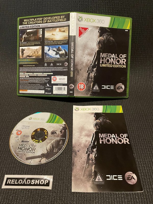 Medal of Honor - Limited Edition Xbox 360 (käytetty) CiB