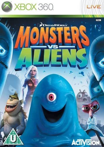 Monsters vs. Aliens Xbox 360 (käytetty) CiB