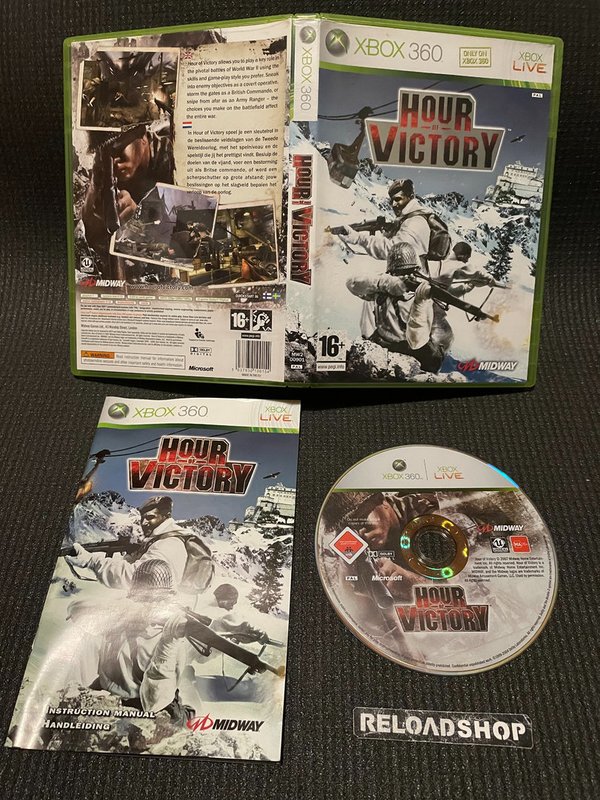 Hour Of Victory Xbox 360 (käytetty) CiB