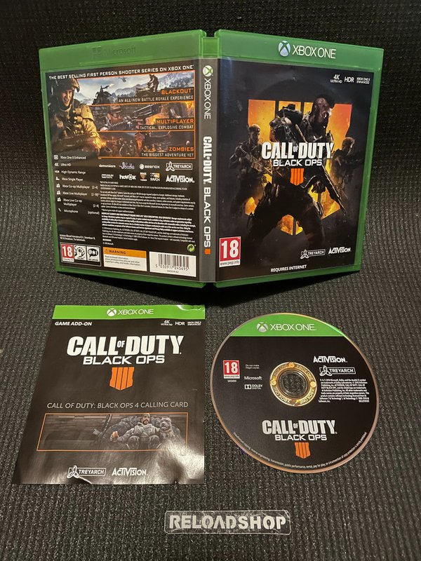 Call Of Duty Black Ops IIII Xbox One (käytetty)
