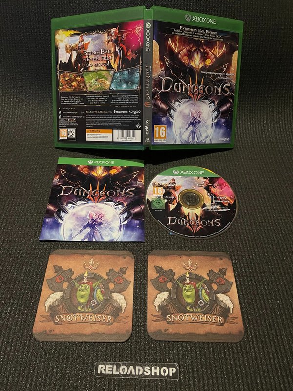 Dungeons 3 III Extremely Evil Edition Xbox One (käytetty) - CIB