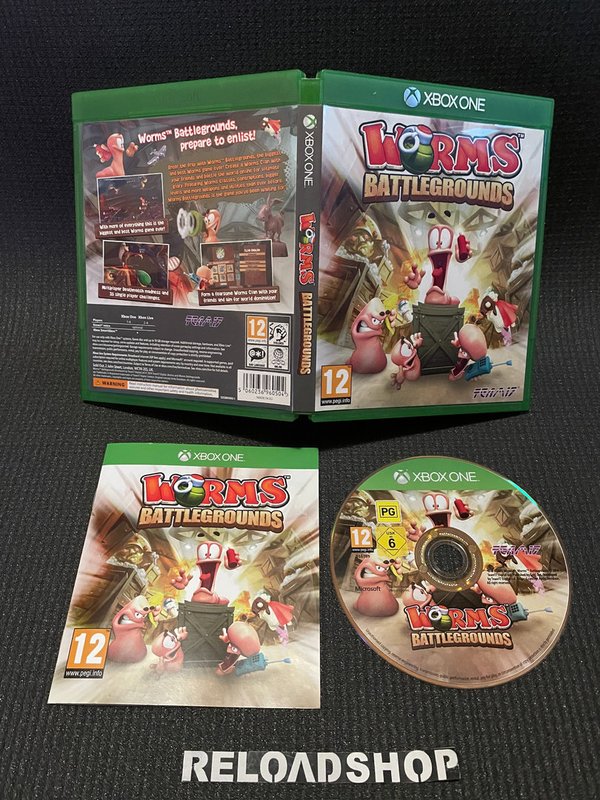 Worms Battlegrounds Xbox One (käytetty)