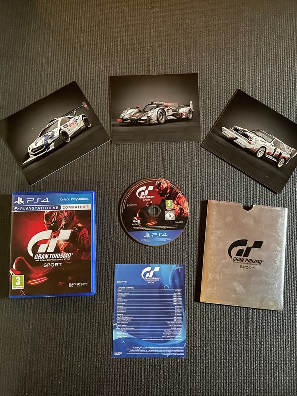 Gran Turismo Sport Limited Edition PS4 (käytetty) CiB