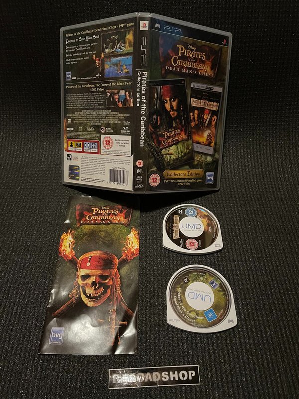 Pirates of the Caribbean- Dead Man's Chest - Collectors Edition PSP (käytetty) CiB