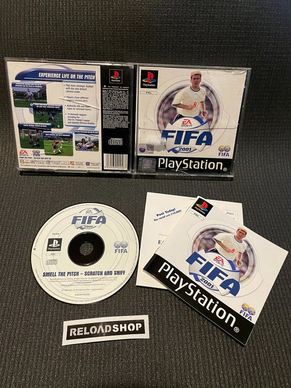 FIFA 2001 PS1 (käytetty) CiB