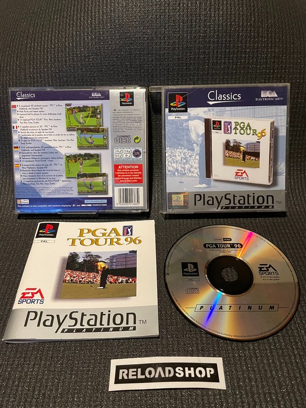 PGA Tour 96 Platinum PS1 (käytetty) - PAL CiB