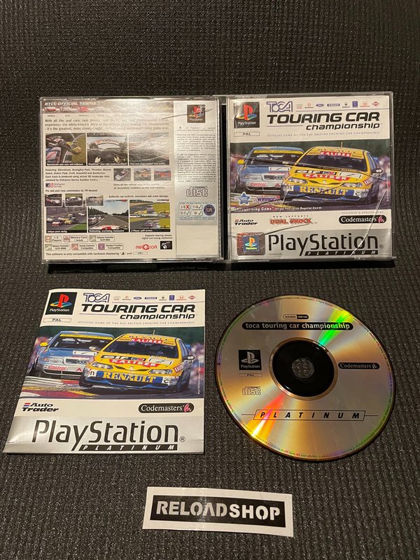 Toca Touring Cars - Platinum PS1 (käytetty) CiB