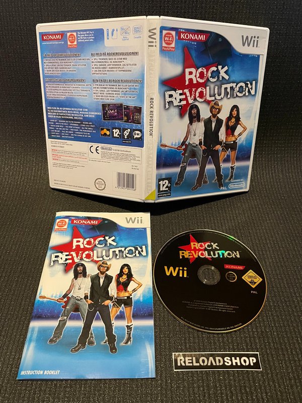 Rock Revolution Wii (käytetty) CiB