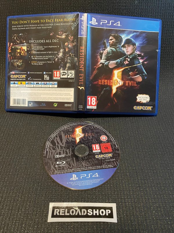 Resident Evil 5 PS4 (käytetty)