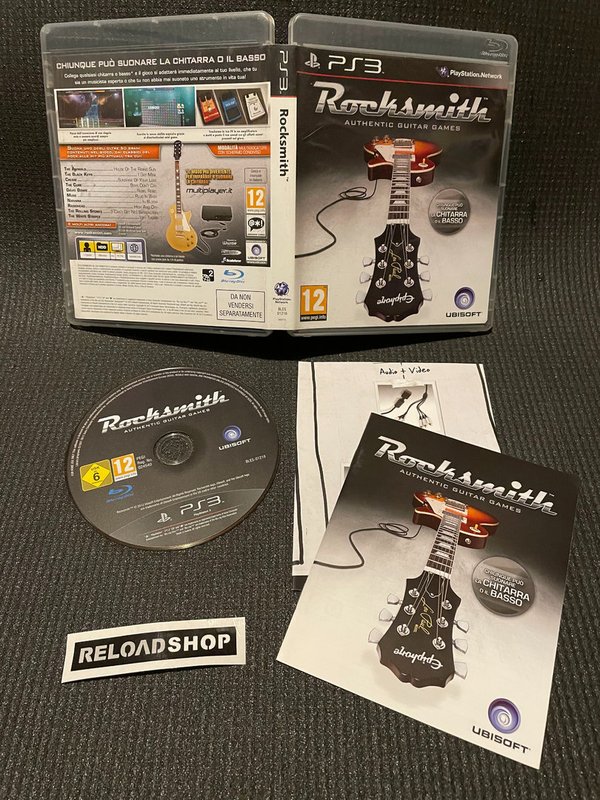 Rocksmith PS3 (käytetty) CiB