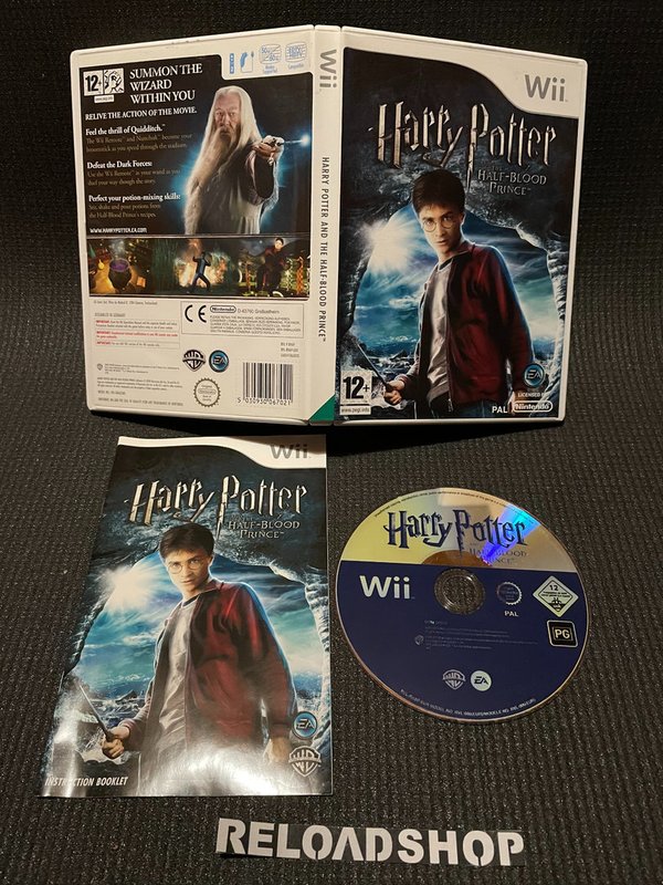 Harry Potter and The Half Blood Prince Wii (käytetty) CiB