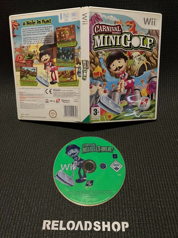 Carnival Funfair Games - Mini Golf Wii (käytetty)