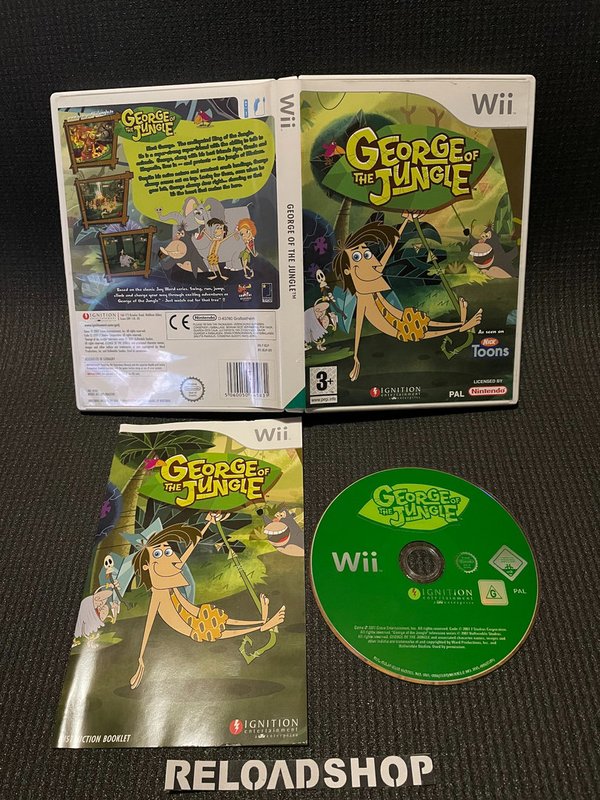 George of the Jungle Wii (käytetty) CiB