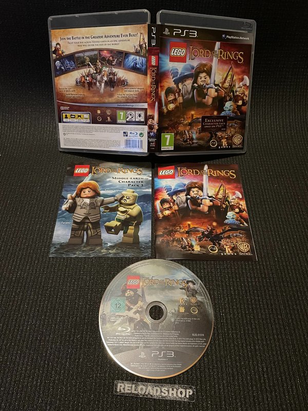 Lego The Lord of The Rings PS3 (käytetty) CiB