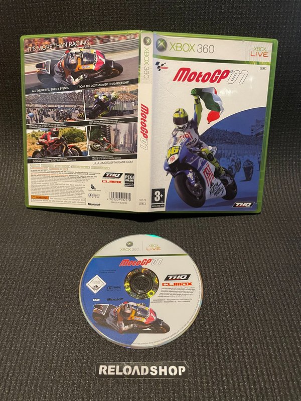 Moto GP 07 Xbox 360 (käytetty)