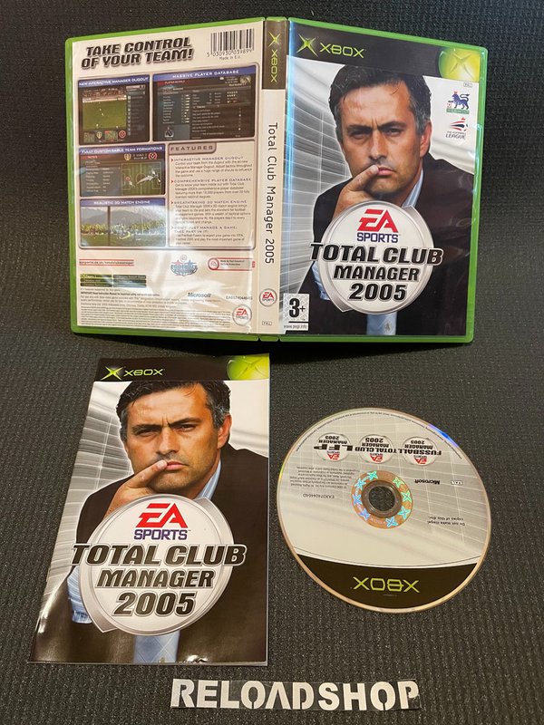 Total Club Manager 2005 Xbox (käytetty)