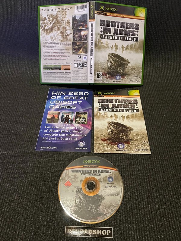 Brothers In Arms Earned In Blood Xbox (käytetty) CiB