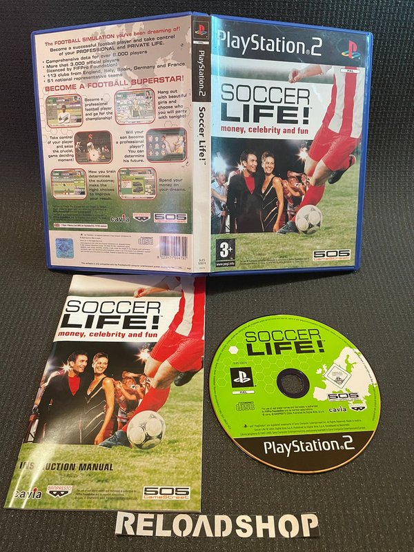 Soccer Life PS2 (käytetty) CiB