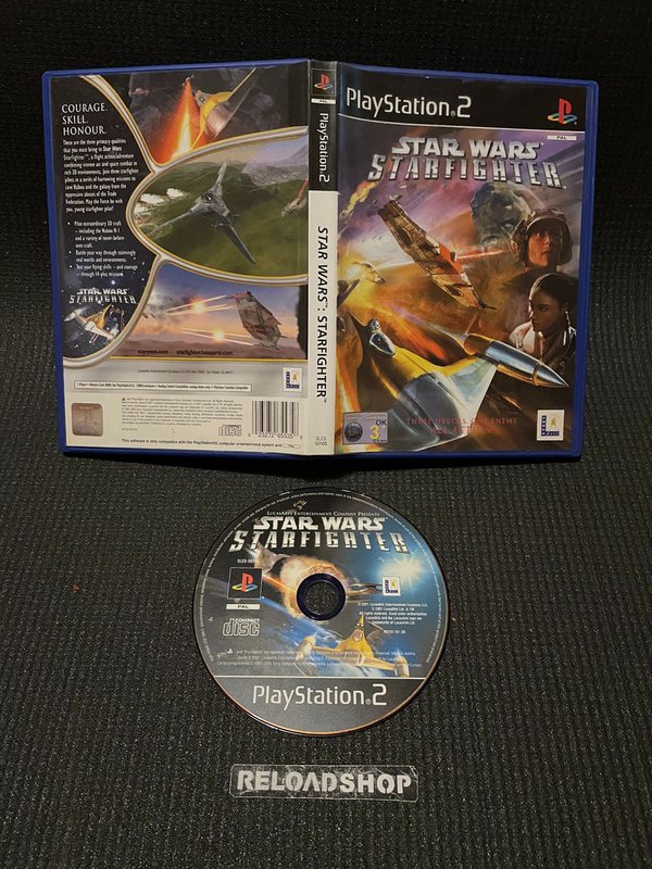 Star Wars Starfighter PS2 (käytetty)