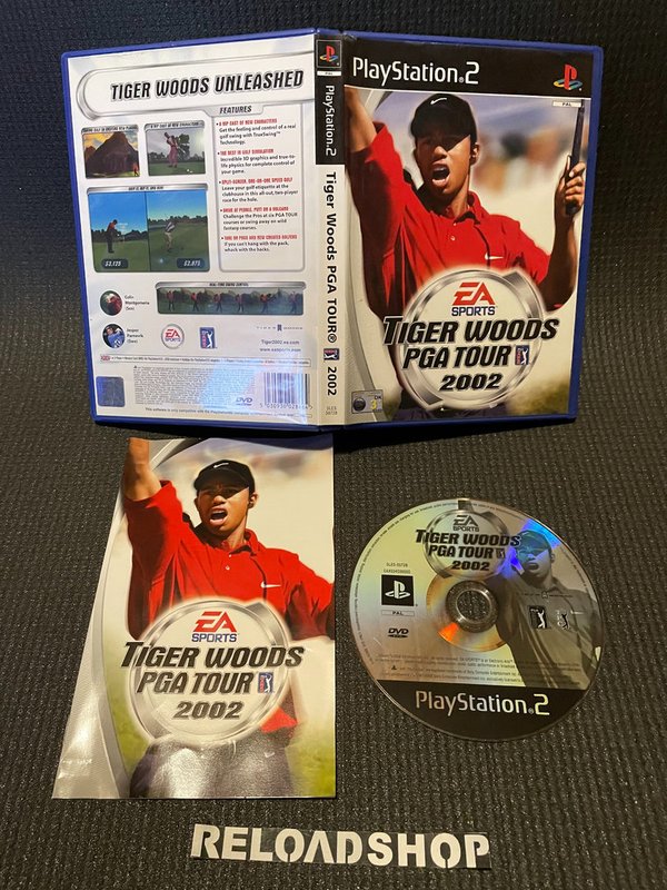 Tiger Woods PGA Tour 2002 PS2 (käytetty) CiB