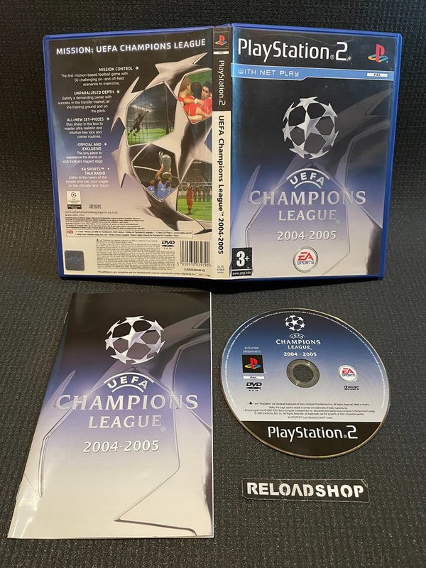 UEFA Champions League 2004-2005 PS2 (käytetty) CiB