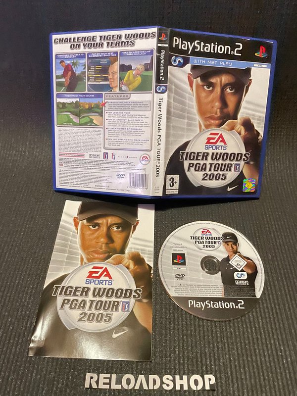 Tiger Woods PGA Tour 2005 PS2 (käytetty) CiB