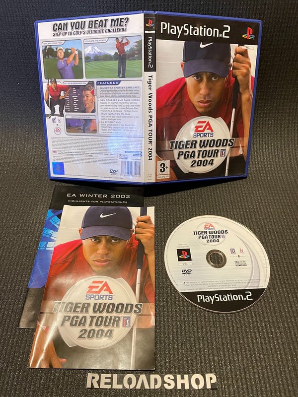 Tiger Woods PGA Tour 2004 PS2 (käytetty) CiB