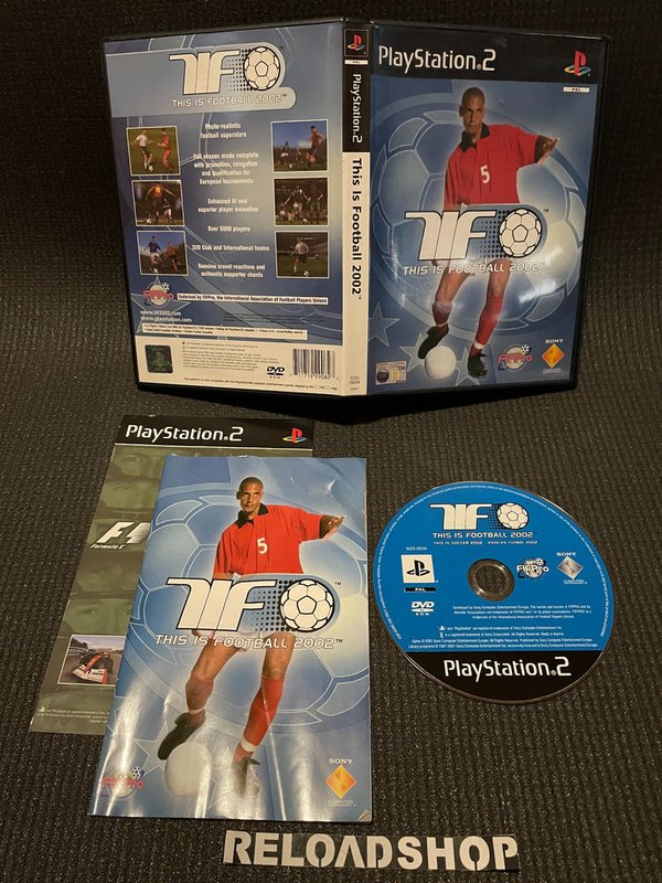 This is Football 2002 PS2 (käytetty) CiB